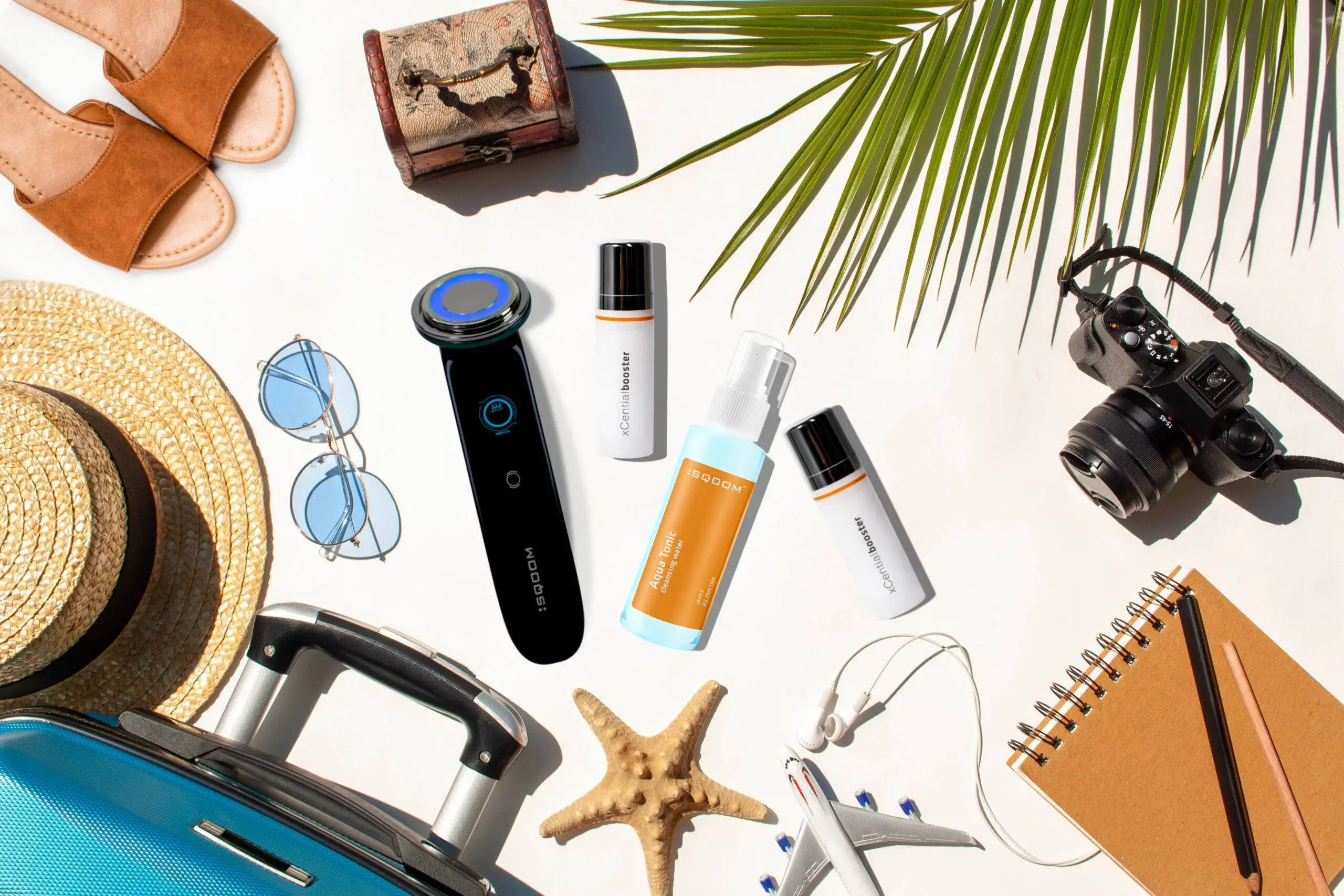 Happy, healthy & glowing skin while you travel